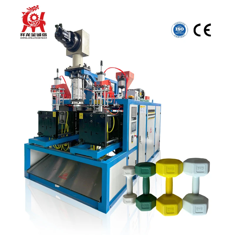 Máquina de moldagem por sopro elétrica com halteres